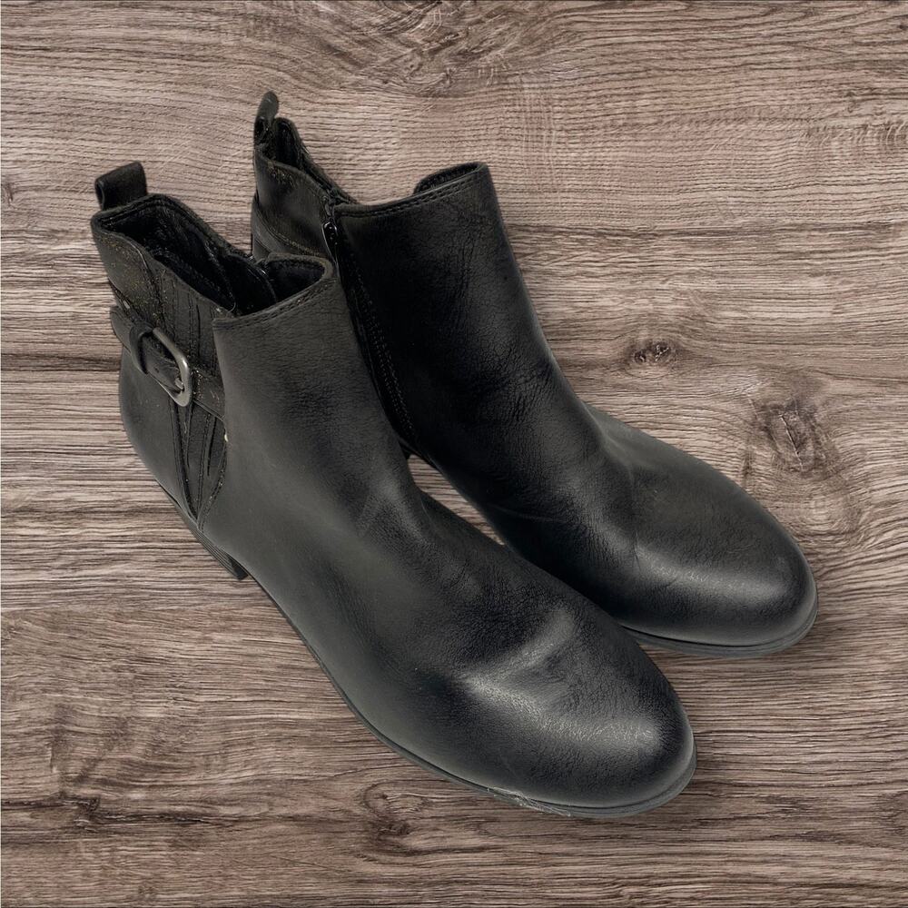 Brand New Kim Rogers Women's Size 9M Prima Leather Ankle Booties Boots